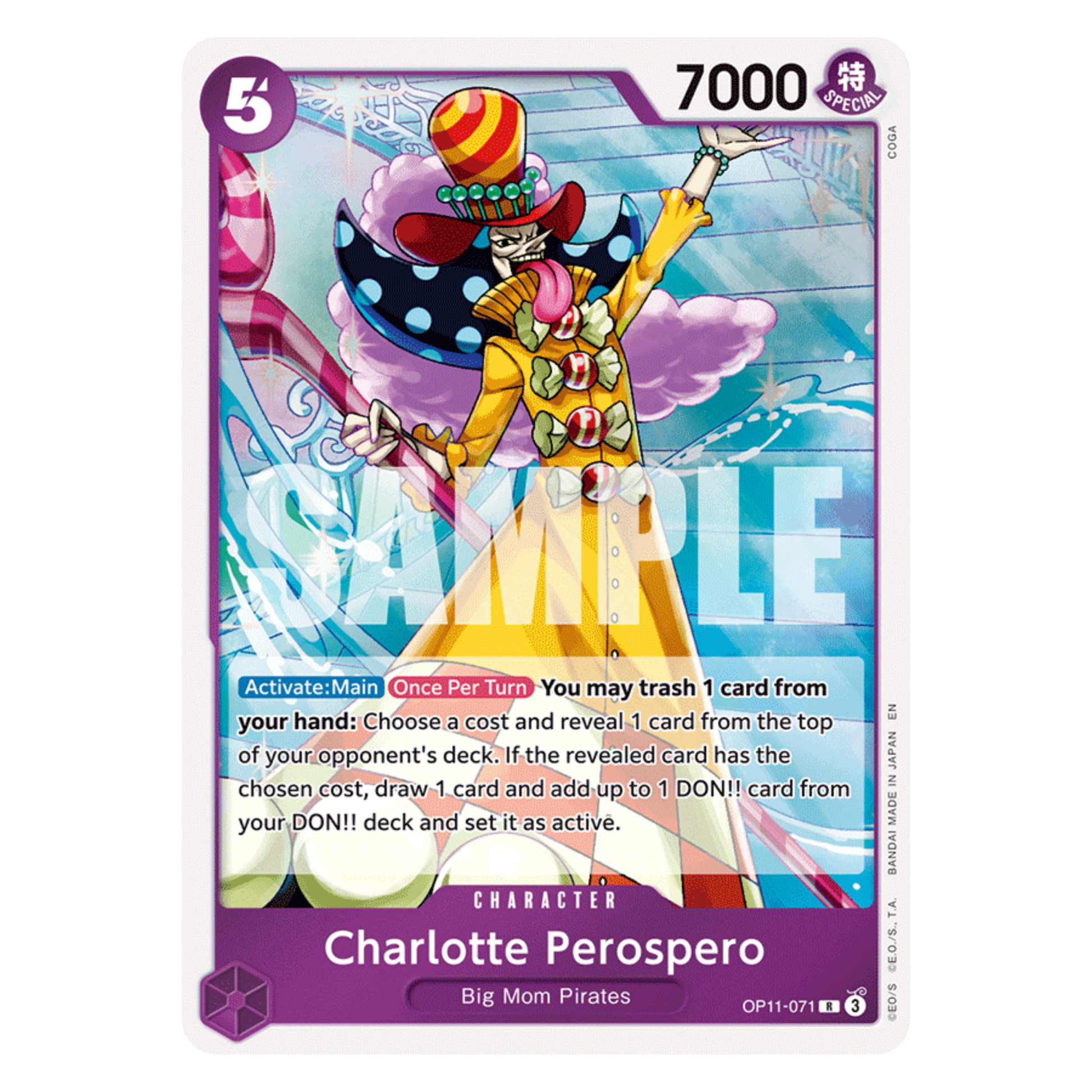 CHARLOTTE PEROSPERO (OP11 071) R - A FIST OF DIVINE SPEED - INGLÉS - Fridam Store