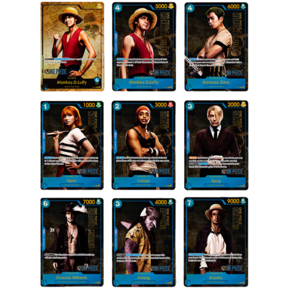 LIVE ACTION PREMIUM CARD COLLECTION VOL.1 - ENGLISH (SEALED)