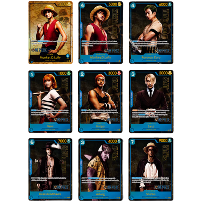 LIVE ACTION PREMIUM CARD COLLECTION VOL.1 - ENGLISH (SEALED)