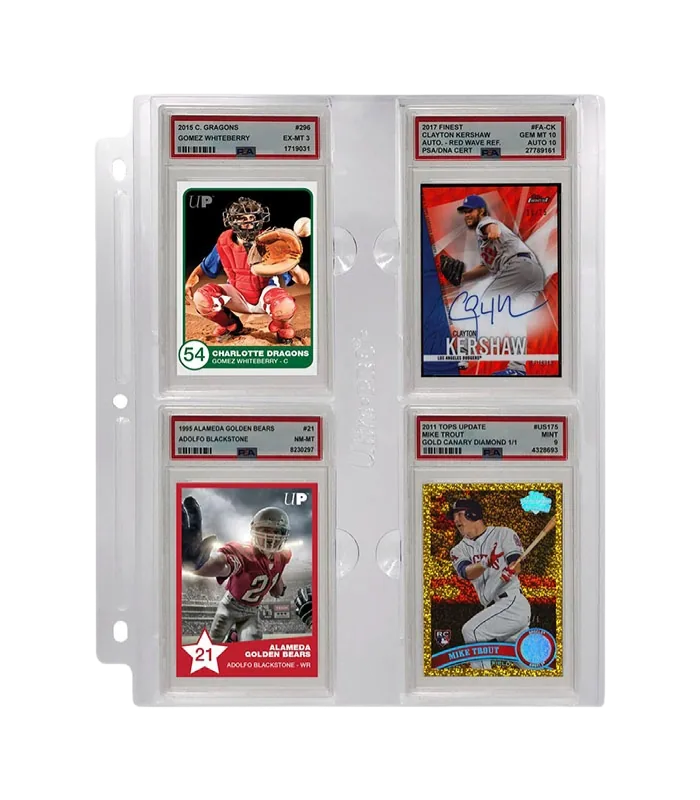 SLAB PAGE FOR GRADED BECKETT CARDS