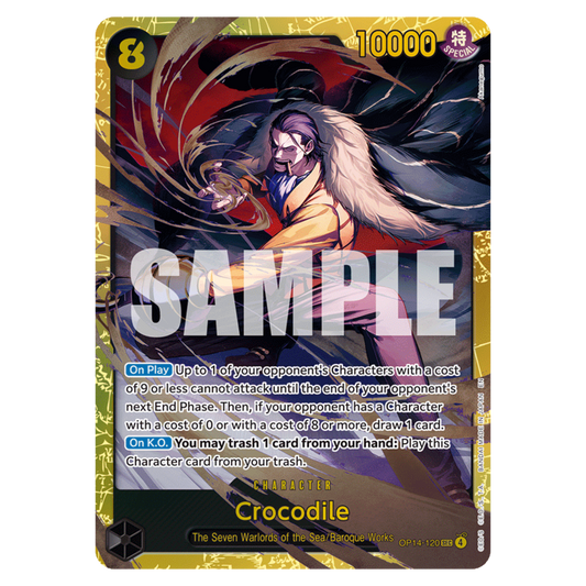 CROCODILE (OP14 120) SEC - THE AZURE SEA´S SEVEN - INGLÉS - Fridam Store