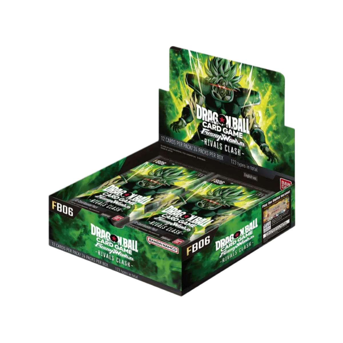 DB FUSION WORLD FB06 BOOSTER BOX "RIVALS CLASH" - INGLÉS (SELLADO) - Fridam Store