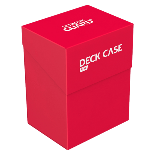 DECK CASE ROJO (+80 DOUBLE SLEEVED CARDS) - ULTIMATE GUARD - Fridam Store