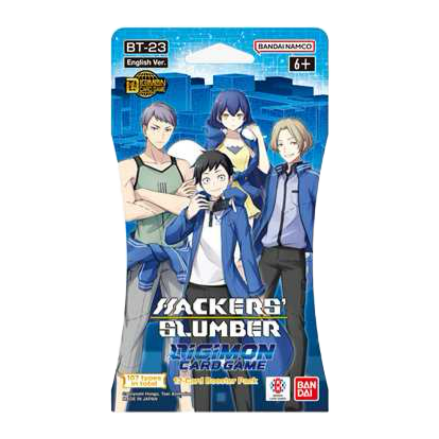DIGIMON BT23 "HACKER´S SLUMBER" BLISTER - ENGLISH - Fridam Store