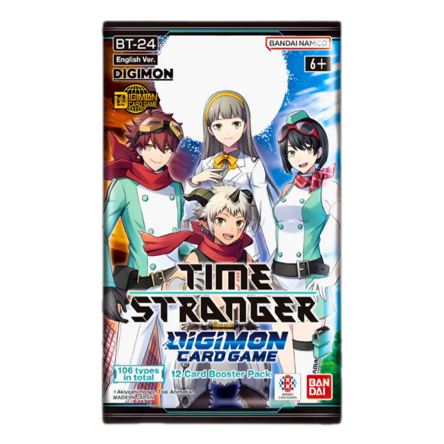 DIGIMON BT24 "TIME STRANGER" BLISTER - ENGLISH - Fridam Store