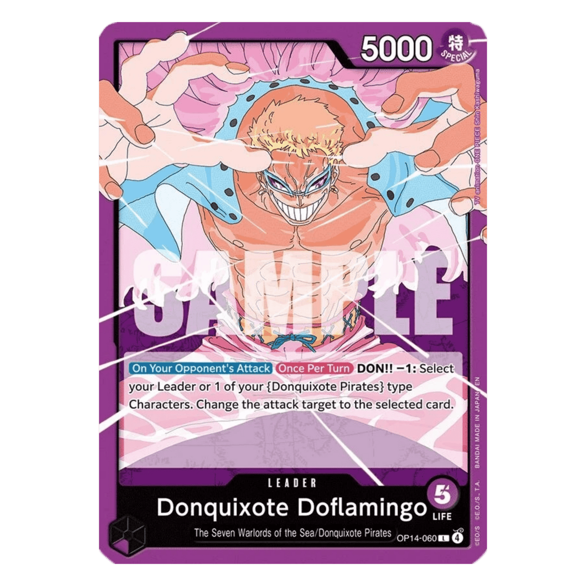 DONQUIXOTE DOFLAMINGO (OP14 060) LEADER - THE AZURE SEA'S SEVEN - INGLÉS - Fridam Store