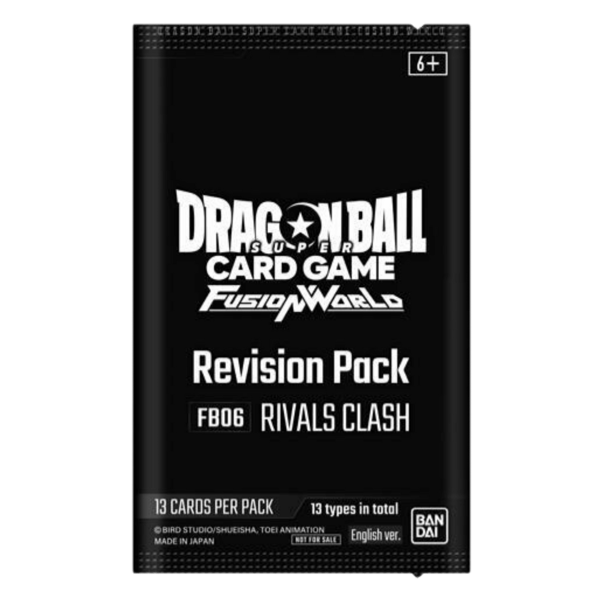 DRAGON BALL FUSION WORLD (FB06) REVISION PACK - INGLÉS - Fridam Store