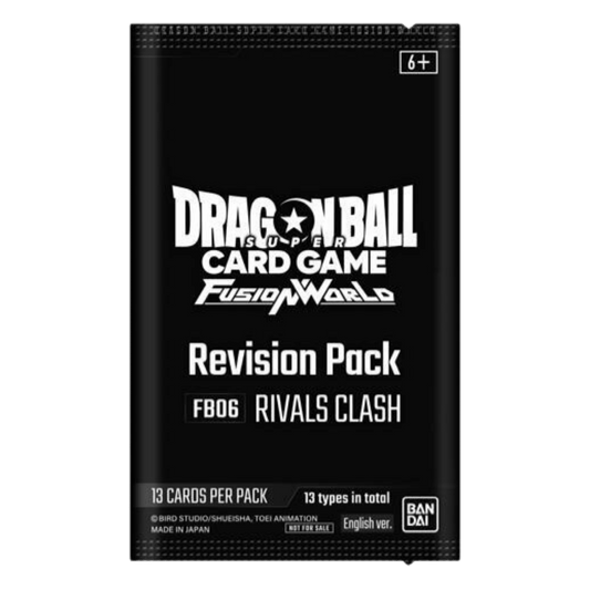 DRAGON BALL FUSION WORLD (FB06) REVISION PACK - INGLÉS - Fridam Store