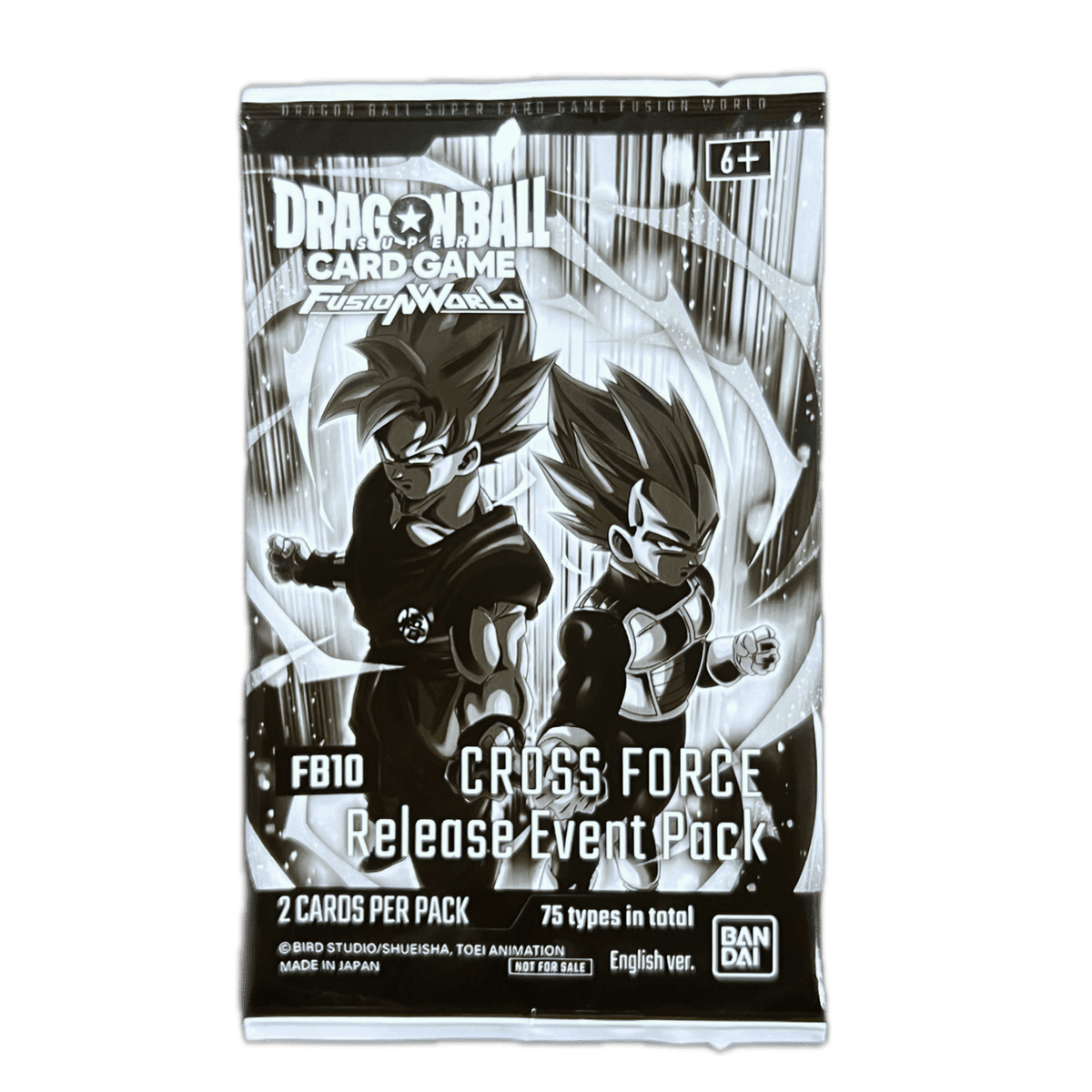 DRAGON BALL FUSION WORLD (FB10) CROSS FORCE RELEASE EVENT PACK - INGLÉS - Fridam Store