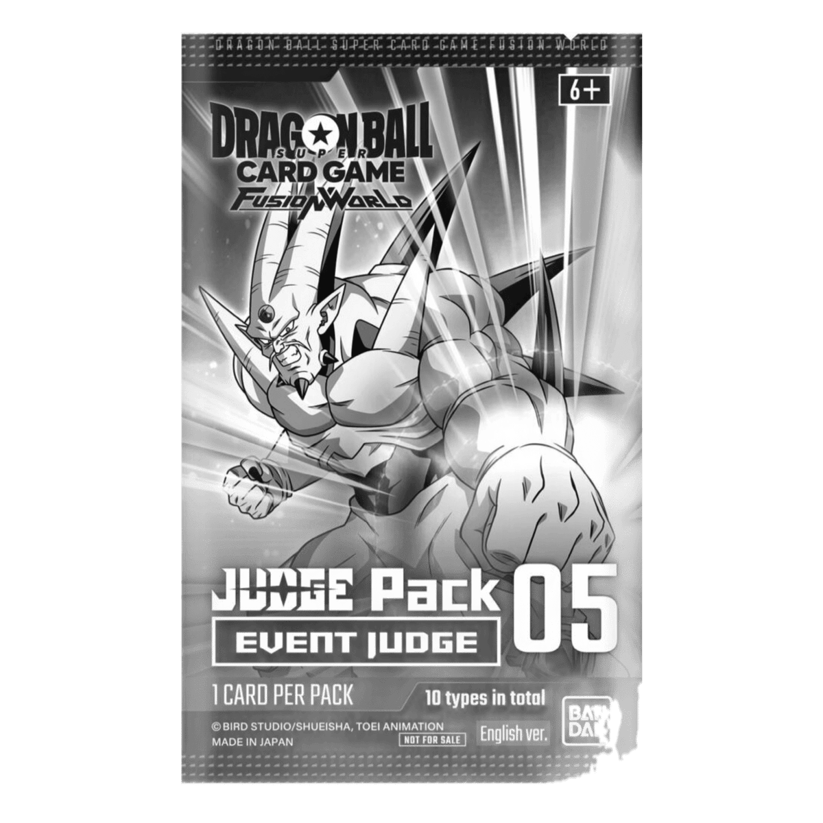 DRAGON BALL FUSION WORLD JUDGE PACK EVENT JUDGE 05 - INGLÉS - Fridam Store