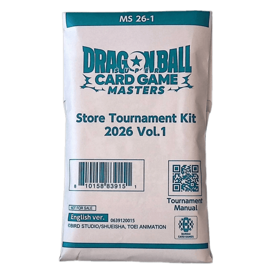 DRAGON BALL SUPER FUSION WORLD STORE TOURNAMENT KIT 2026 VOL.1 - INGLÉS (SELLADO) - Fridam Store