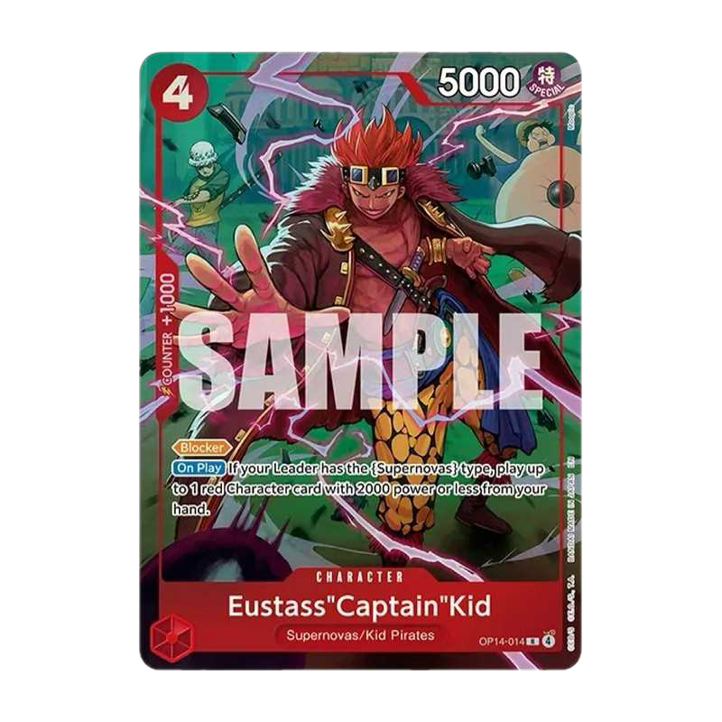 EUSTASS KID (OP14 014) - ILLUSTRATION BOX (IB08) - INGLÉS - Fridam Store