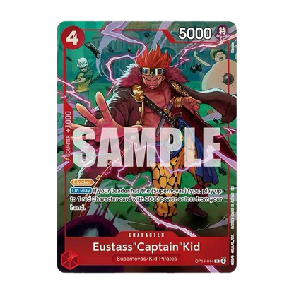 EUSTASS KID (OP14 014) - ILLUSTRATION BOX (IB08) - INGLÉS - Fridam Store