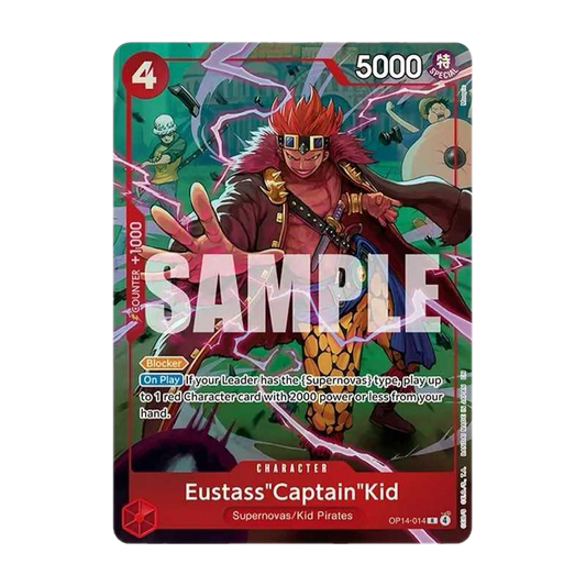 EUSTASS KID (OP14 014) - ILLUSTRATION BOX (IB08) - INGLÉS - Fridam Store