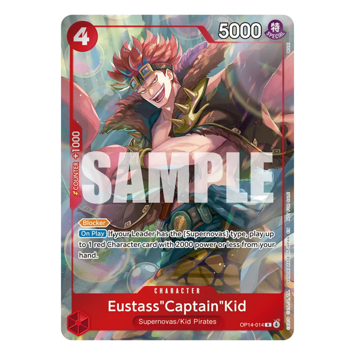EUSTASS KID (OP14 014) - OP14 DASH PACK - INGLÉS - Fridam Store