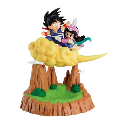 FIGURA DRAGON BALL GOKU & CHICHI ICHIBANSHO - BANPRESTO - Fridam Store