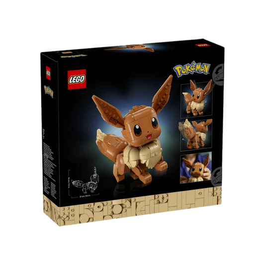 FIGURA EVEE POKEMON - LEGO - Fridam Store