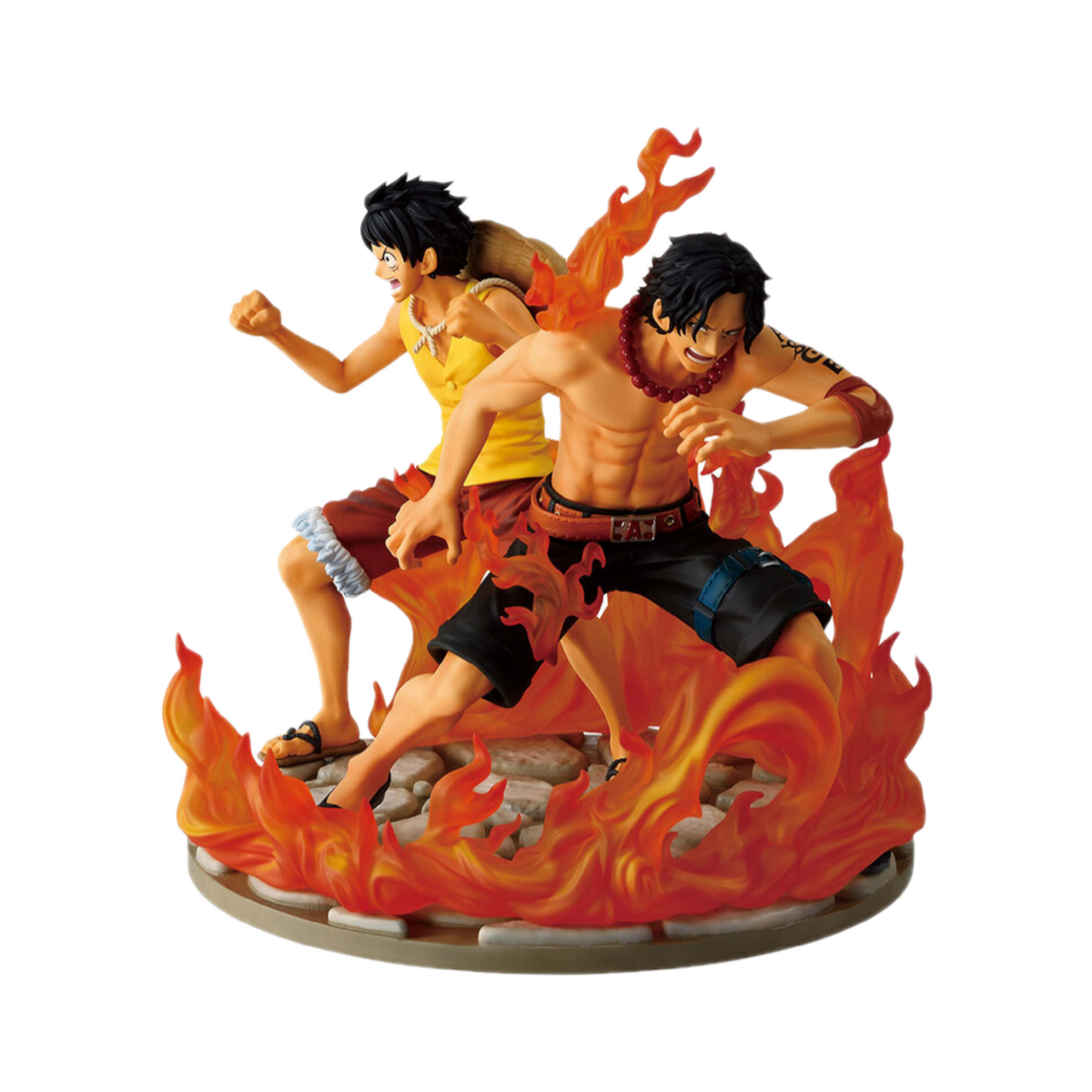 FIGURA ONE PIECE ACE & LUFFY ICHIBANSHO - BANPRESTO - Fridam Store