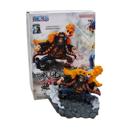 FIGURA ONE PIECE MARSHALL D. TEACH - BANPRESTO SENKOZEKKEI - Fridam Store