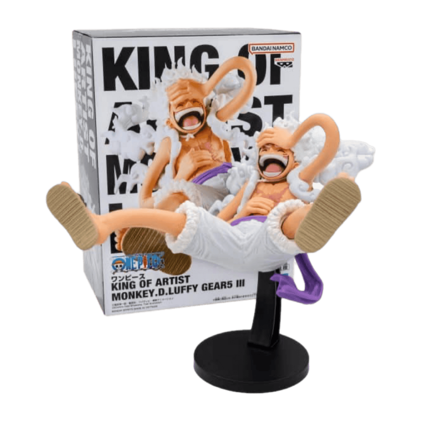 FIGURA ONE PIECE MONKEY D. LUFFY (GEAR 5) KING OF ARTIST - BANPRESTO - Fridam Store
