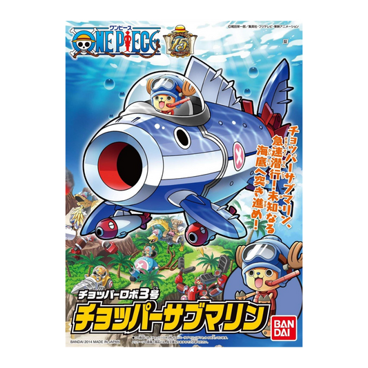 FIGURA ONE PIECE ROBO CHOPPER SUBMARINE MODEL KIT - BANDAI HOBBY - FRIDAM