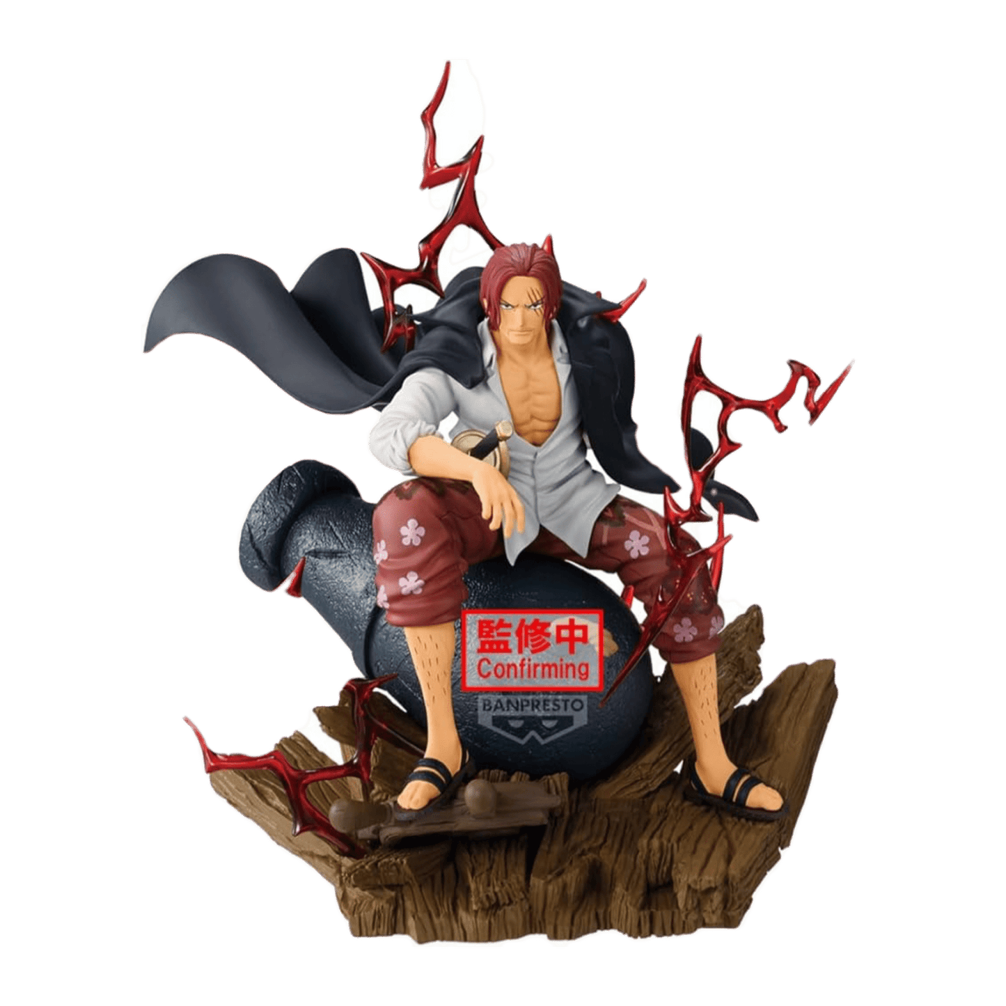 FIGURA ONE PIECE SHANKS THEORAMA SOUL - BANPRESTO - Fridam Store