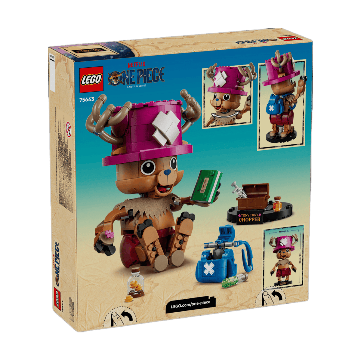 FIGURA TONY TONY CHOPPER ONE PIECE - LEGO - Fridam Store