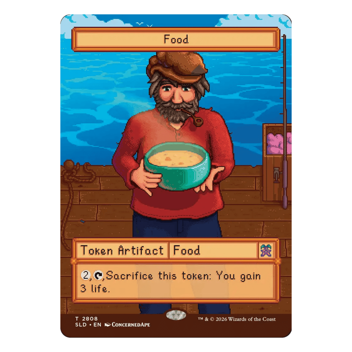 FOOD (2808) T - MTG x STARDEW VALLEY - INGLÉS - Fridam Store