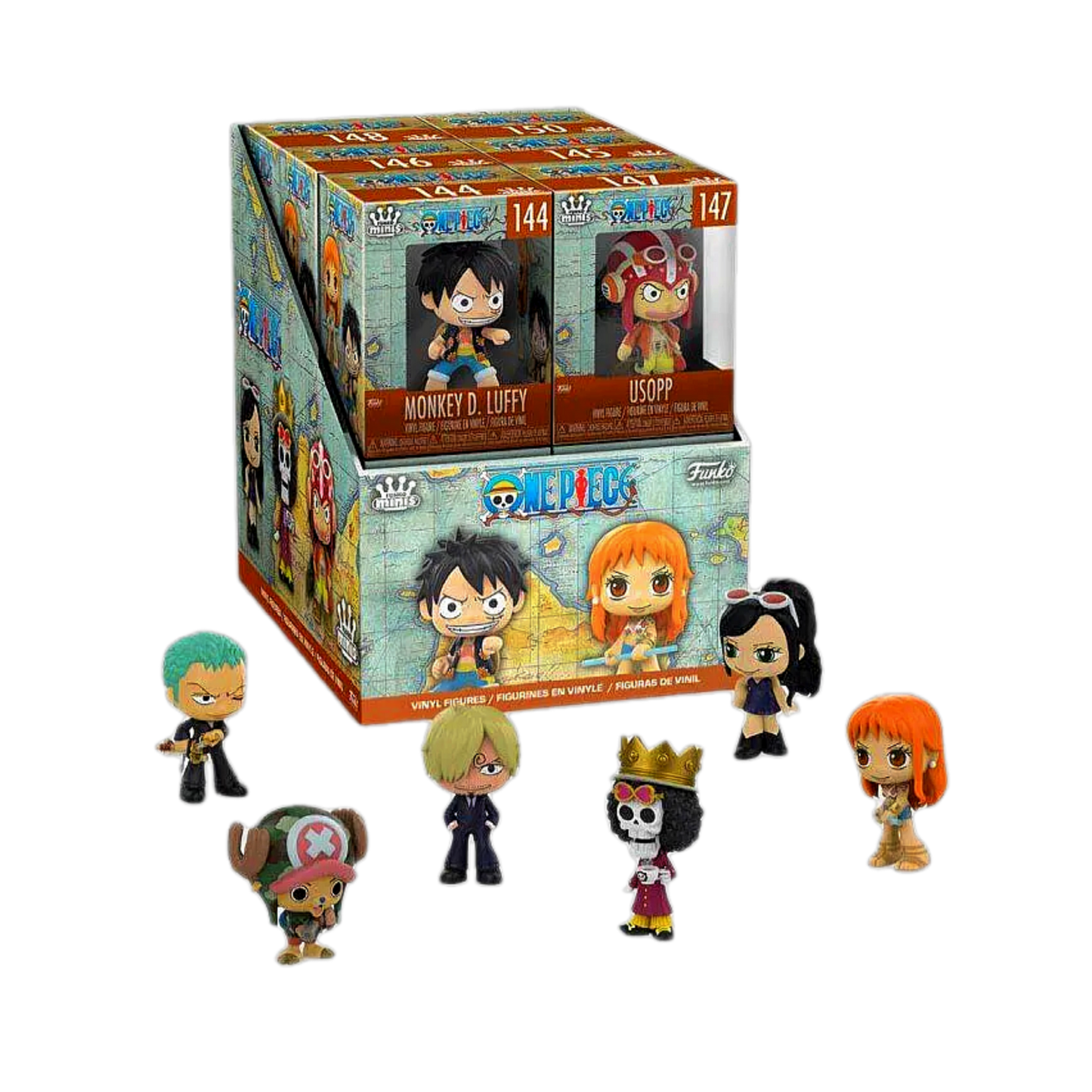 FUNKO MINIS ONE PIECE - DRESSROSA - FRIDAM