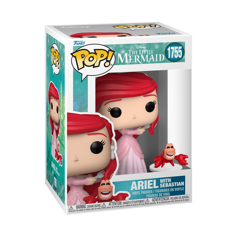 FUNKO POP DISNEY - ARIEL WITH SEBASTIAN #1755 - Fridam Store