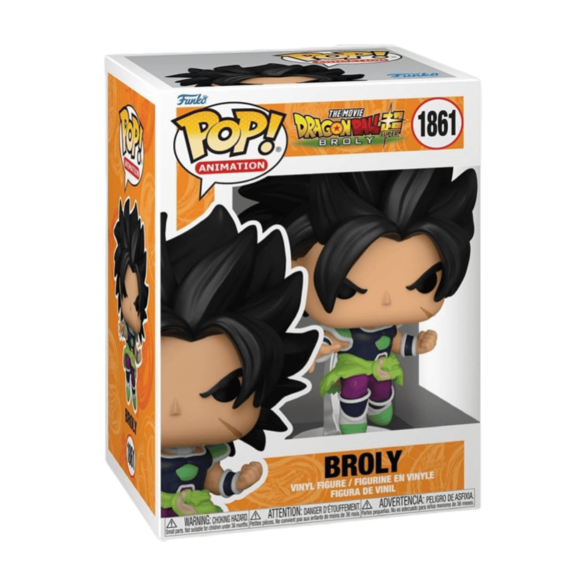 FUNKO POP DRAGON BALL - BROLY #1861 - Fridam Store