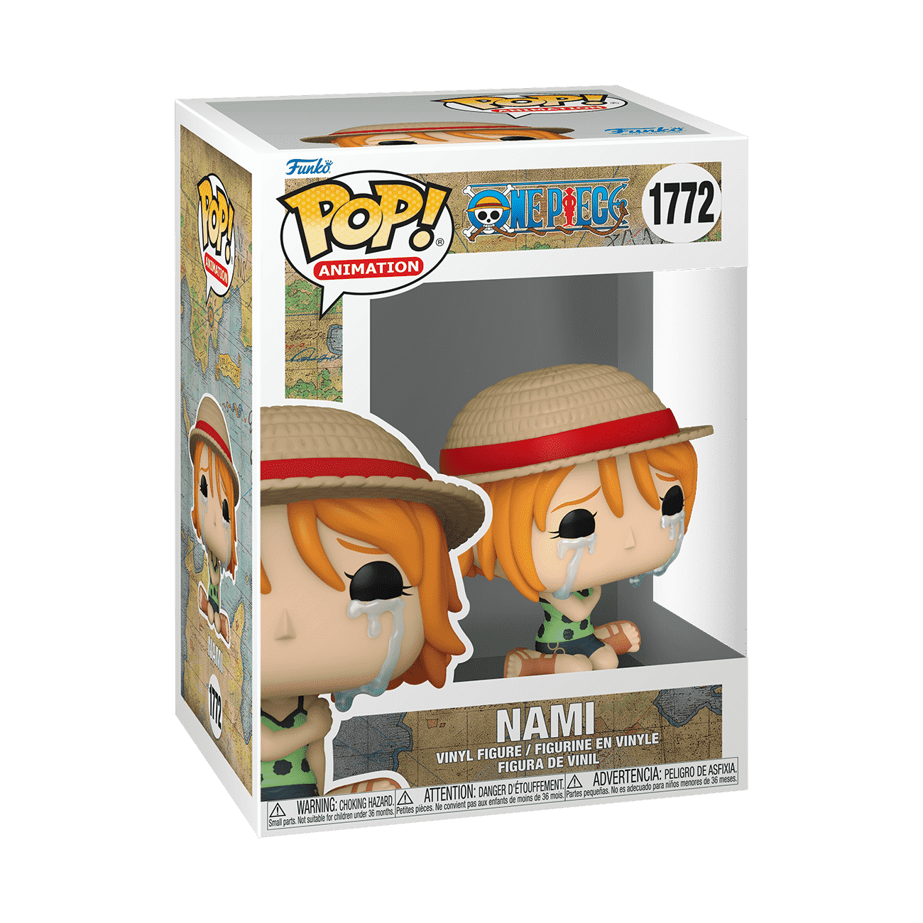 FUNKO POP ONE PIECE - NAMI CON SOMBRERO DE PAJA 1772 - Fridam