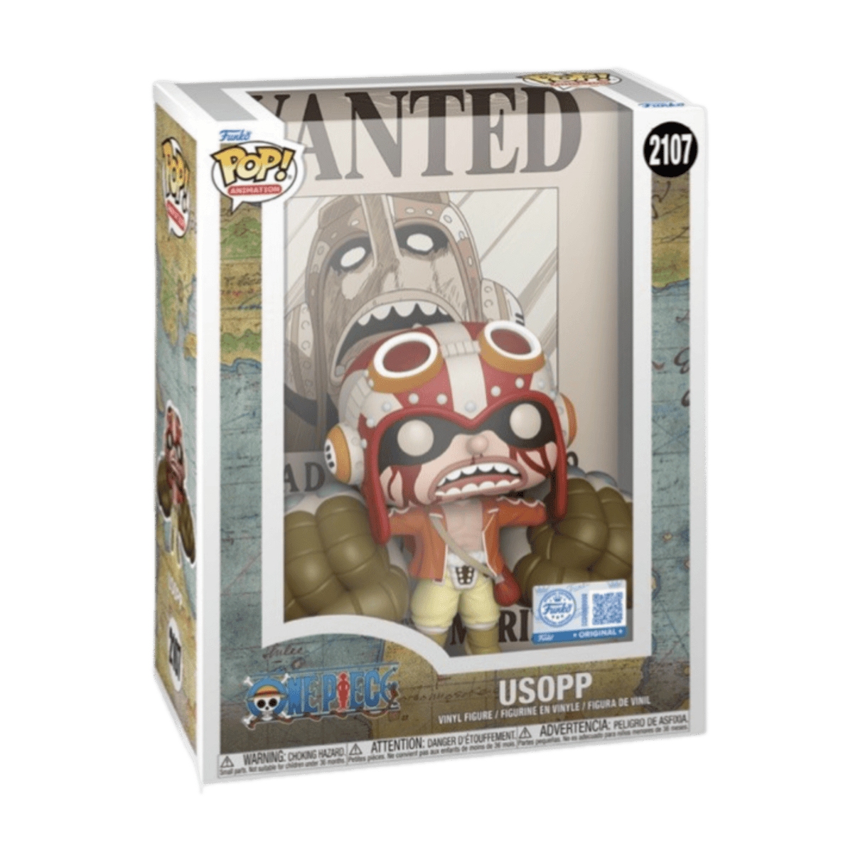FUNKO POP ONE PIECE SPECIAL EDITION - WANTED USOPP #2107 - Fridam Store