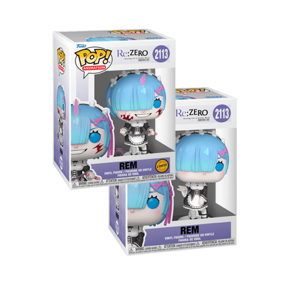FUNKO POP RE:ZERO - REM (1/6 CHASE) #2113 - Fridam Store