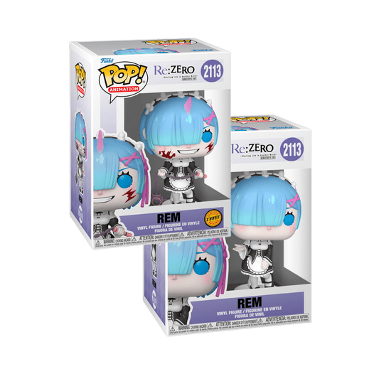 FUNKO POP RE:ZERO - REM (1/6 CHASE) #2113 - Fridam Store
