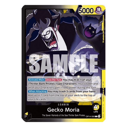 GECKO MORIA (OP14 080) LEADER - THE AZURE SEA'S SEVEN - INGLÉS - Fridam Store