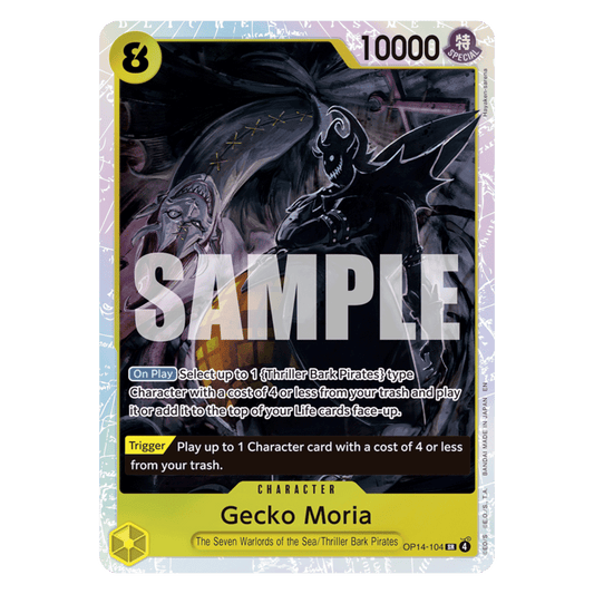 GECKO MORIA (OP14 104) SR - THE AZURE SEA´S SEVEN - INGLÉS - Fridam Store