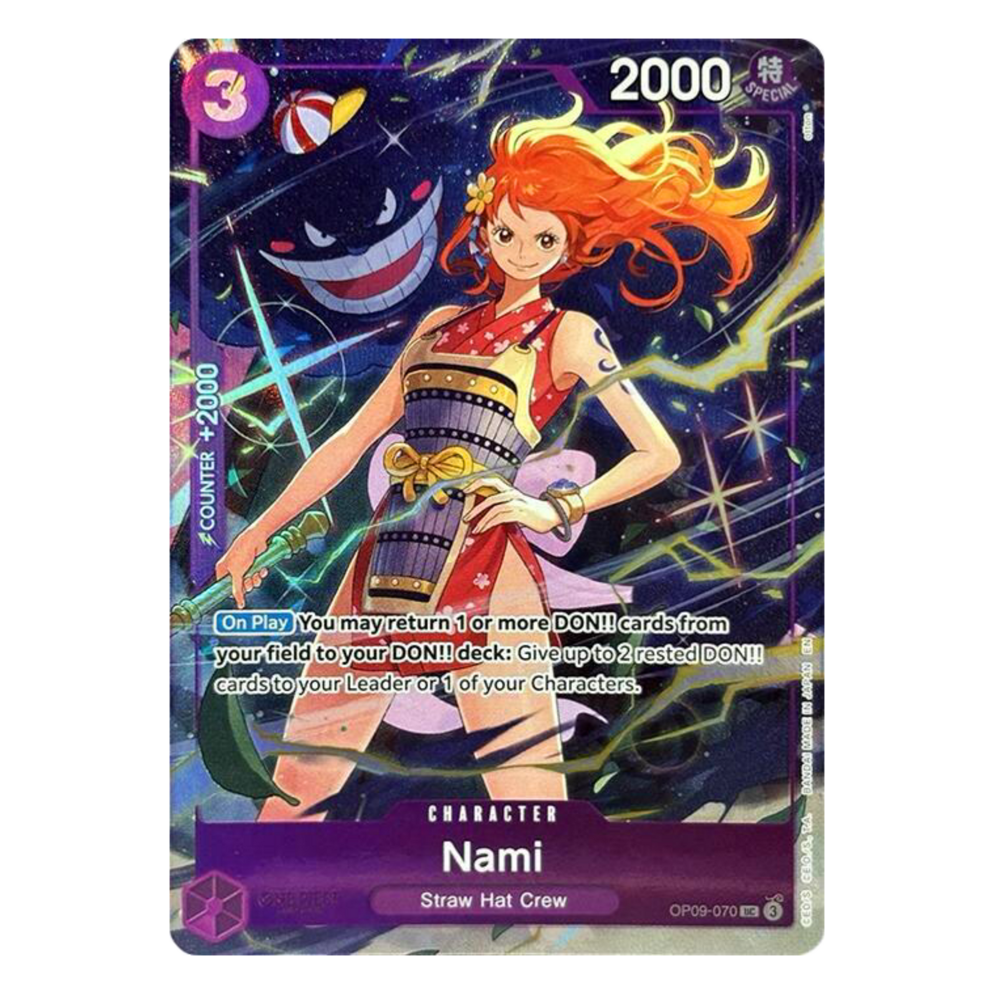 "GENGAR" NAMI (OP09 070) - BEST SELECTION VOL.4 - INGLÉS - FRIDAM