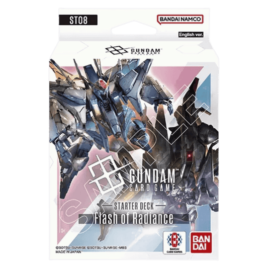 GUNDAM STARTER DECK (ST08) - FLASH OF RADIANCE - Fridam Store