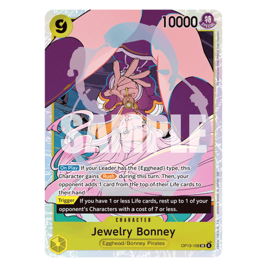 JEWERLY BONNEY (OP13 108) SR - CARRYING ON HIS WILL - INGLÉS - Fridam Store