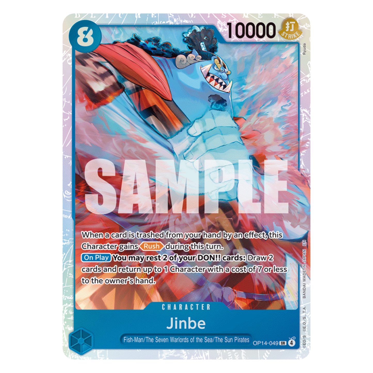 JINBE (OP14 049) SR - THE AZURE SEA´S SEVEN - INGLÉS - Fridam Store