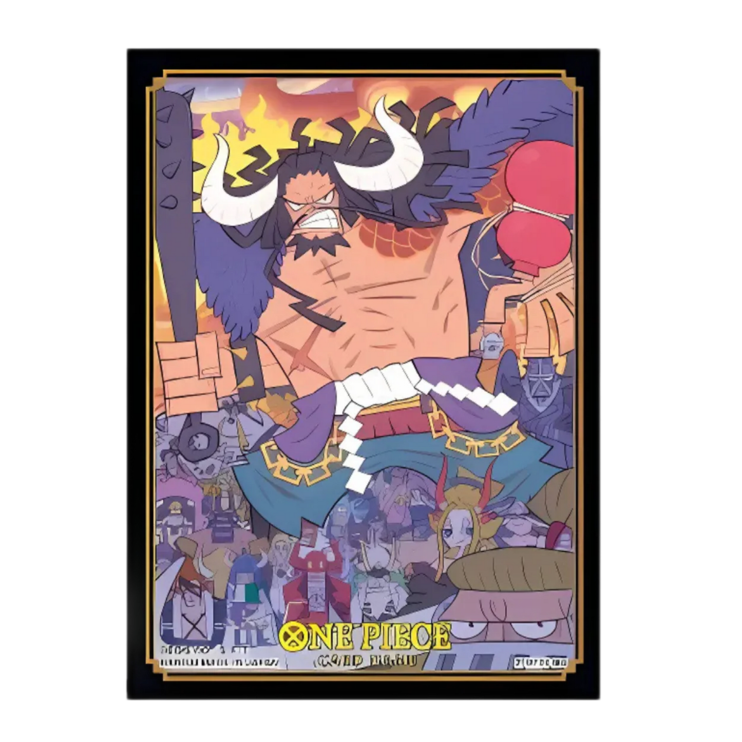 KAIDO CARD SLEEVES (x70) - ONE PIECE - Fridam Store