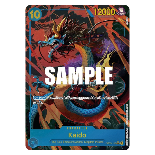KAIDO (OP05 118) SEC ALT ART - AWAKENING OF THE NEW ERA - INGLÉS - Fridam Store