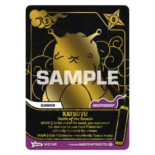 KATSUYU (142/140) SECRET RARE - SHINOBI SHIREN - INGLÉS - Fridam Store