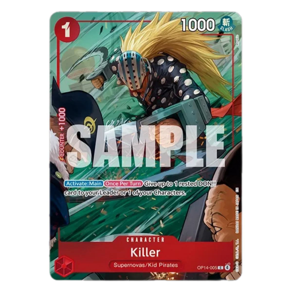 KILLER (OP14 005) - ILLUSTRATION BOX (IB08) - INGLÉS - Fridam Store