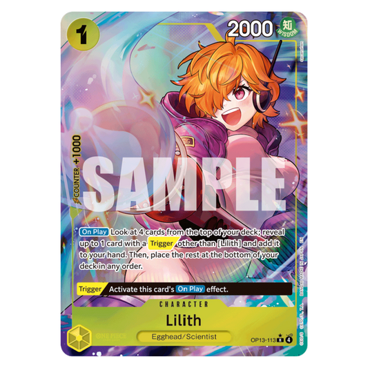 LILITH (OP13 113) R ALT ART - CARRYING ON HIS WILL - INGLÉS - Fridam Store