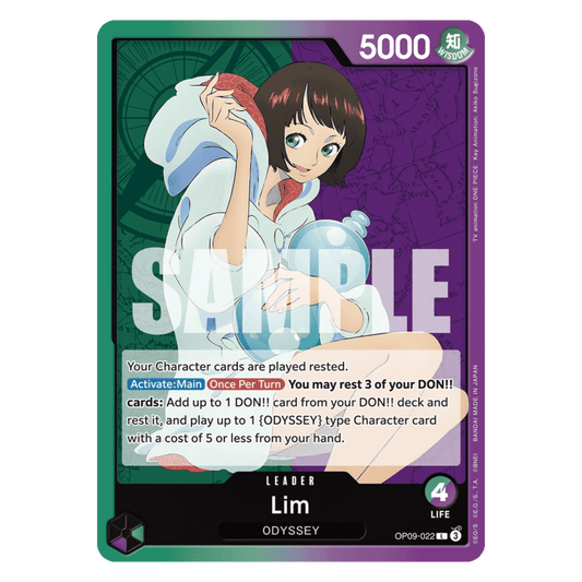 LIM (OP09 022) LÍDER - EMPERORS IN THE NEW WORLD - INGLÉS - Fridam Store