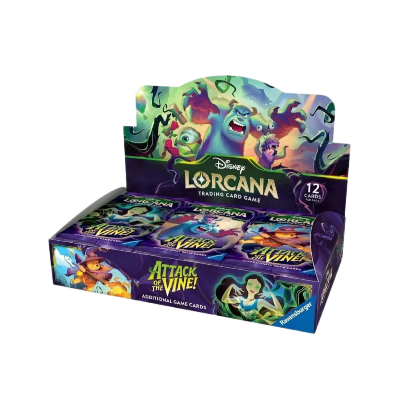 LORCANA "ATTACK OF THE VINE!" BOOSTER BOX - ENGLISH (SEALED) - Fridam Store