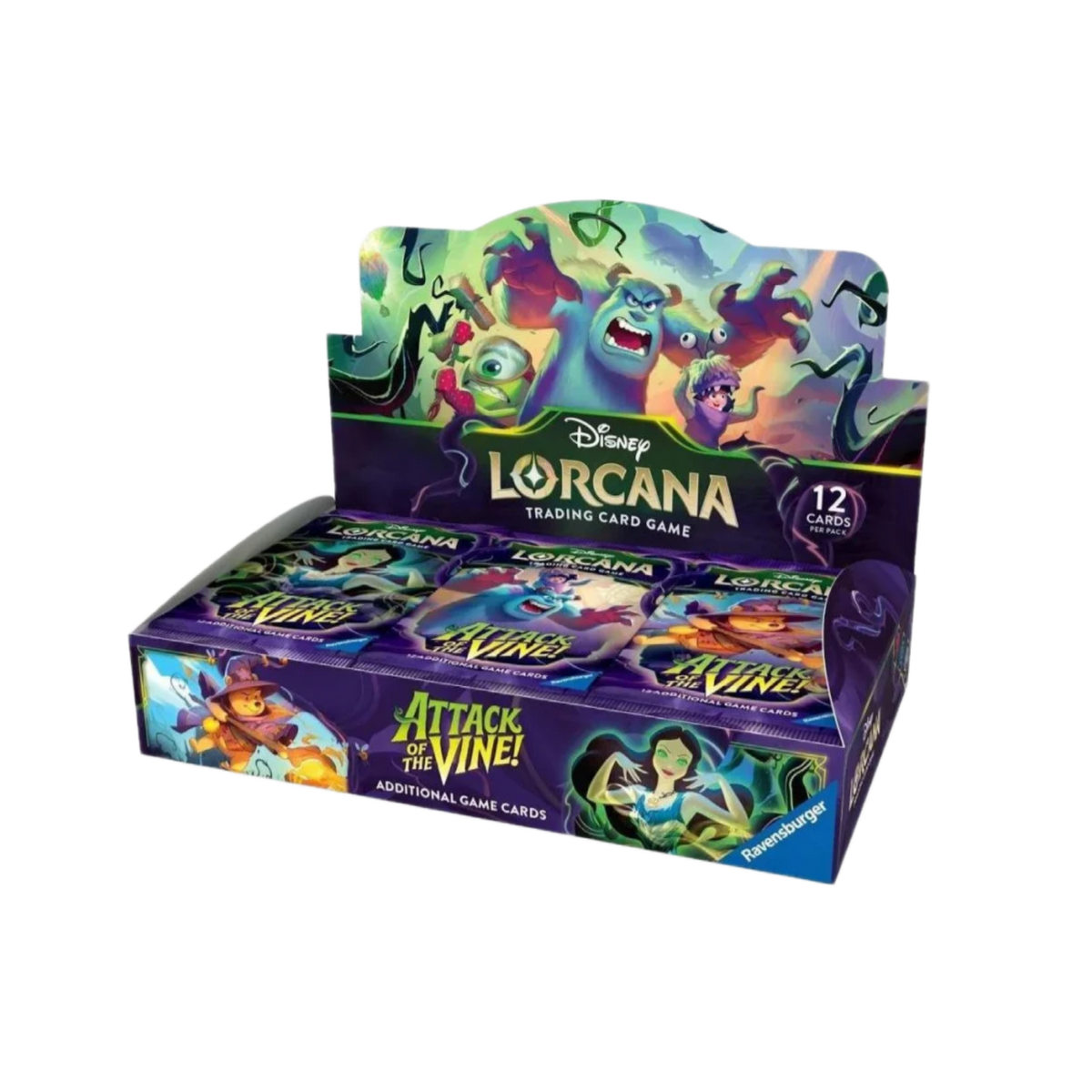 LORCANA "ATTACK OF THE VINE!" BOOSTER BOX - ENGLISH (SEALED) - Fridam Store