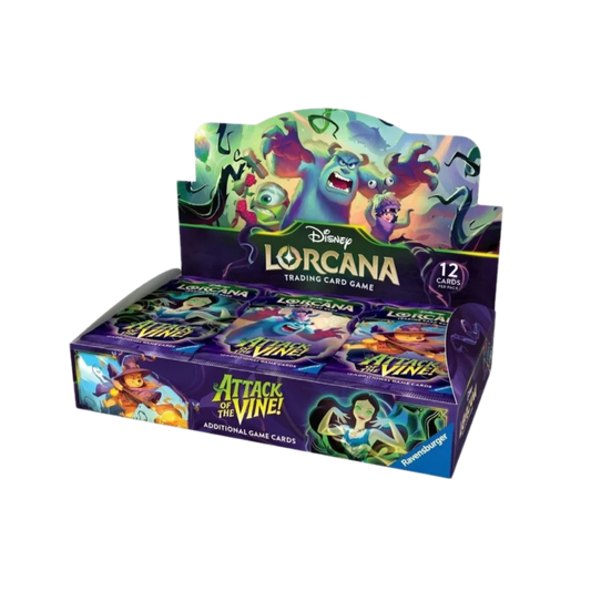 LORCANA "ATTACK OF THE VINE!" BOOSTER BOX - ENGLISH (SEALED) - Fridam Store